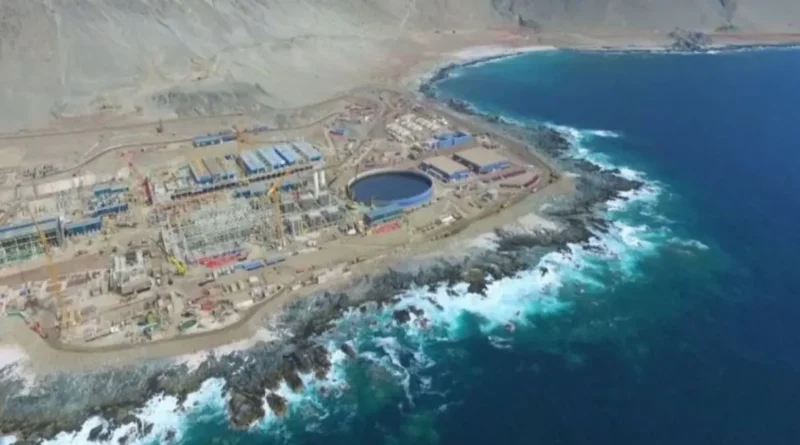 Agua de mar, clave para minería del cobre en Chile 2034