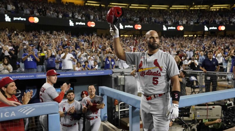 Albert Pujols ingresa al Salón de la Fama en 2028