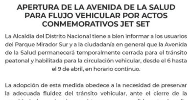 Avenida Independencia cerrará en homenaje a víctimas de Jet Set