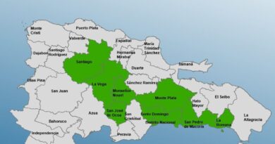 COE mantiene alerta verde en 9 provincias por vaguada activa