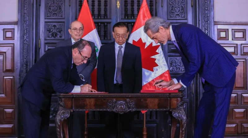 Canadá y Perú firman MOU para minería sostenible y minerales críticos