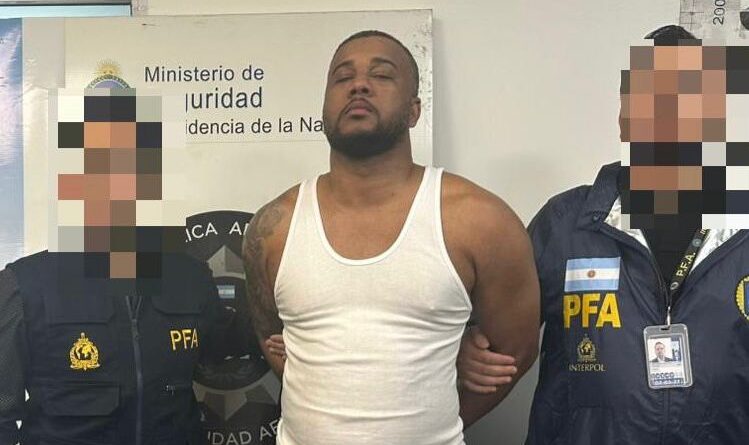 Capturan en Argentina a dominicano buscado por homicidio en DN