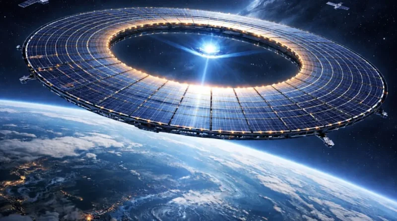 China planea planta solar orbital de 1 km para 2030