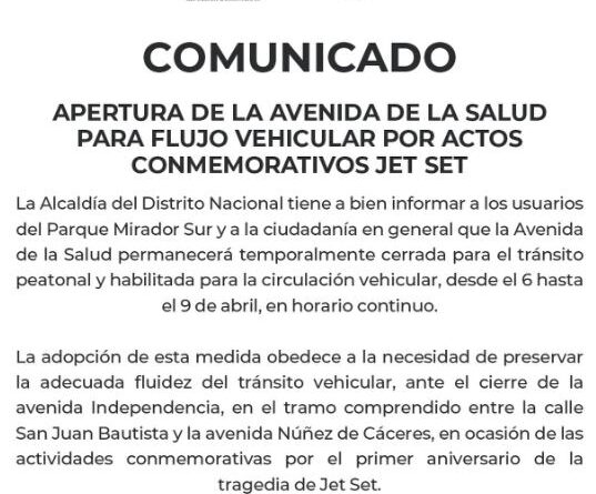 Cierre de Avenida Independencia en homenaje a víctimas de Jet Set