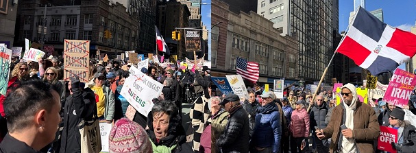 Dominicanos en NYC se unen a protesta del Día Sin Reyes