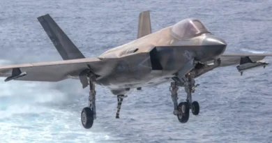F-35C derriba dron Shahed