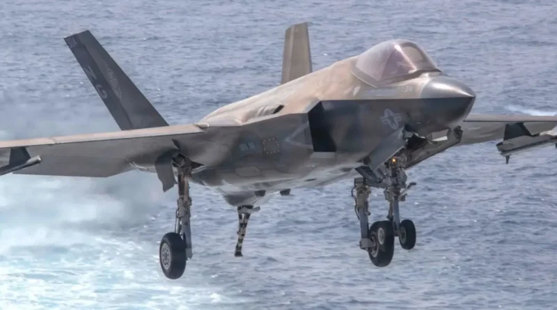 F-35C derriba dron Shahed