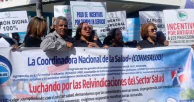 Gremios de salud realizan movilización en todo el país hoy
