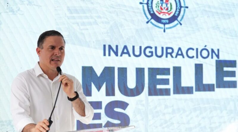 Inauguran muelle pesquero en Haina, APORDOM suma 19 obras