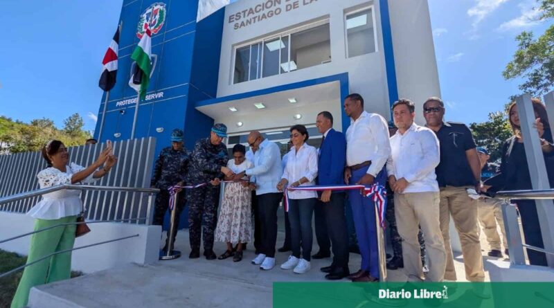 Inauguran nueva estación policial en Santiago de la Cruz