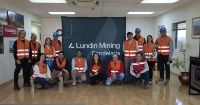 Ingenieros del V Encuentro 2030 estrechan lazos con Lundin Mining