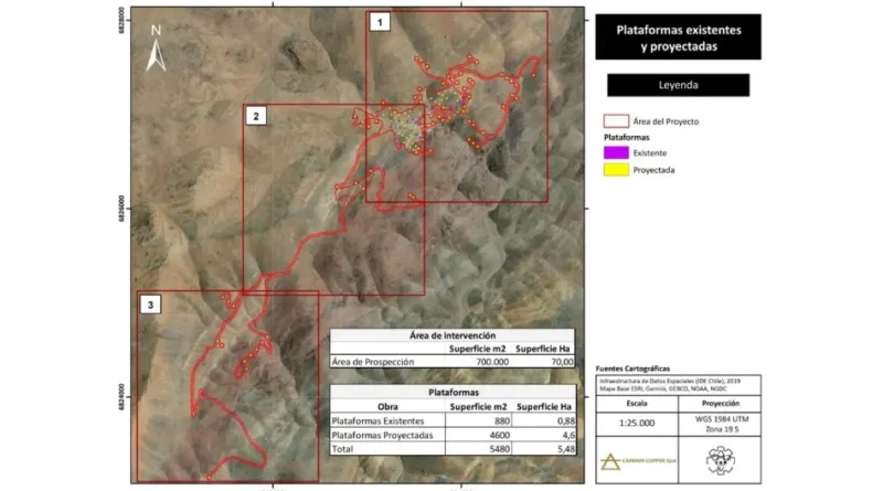 Inicia evaluación ambiental del proyecto Sondajes Carmen Cu en Atacama