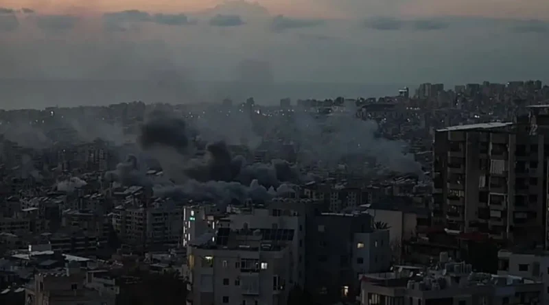 Israel intensifica ofensiva en Líbano y bombardea Beirut