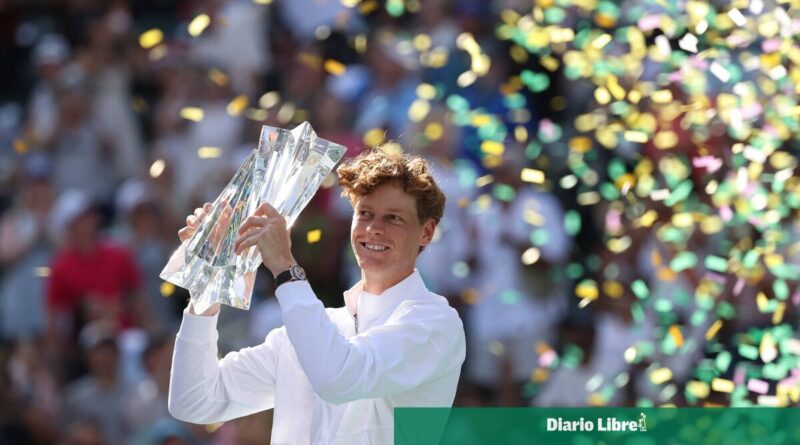 Jannik Sinner se corona campeón en el Masters 1000 de Indian Wells
