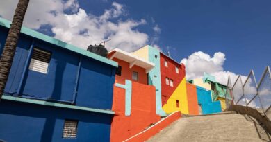 Mejoras en viviendas y arte público transforman barrio Enriquillo