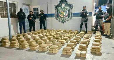 Panamá incauta 536 paquetes de droga en frontera con Costa Rica