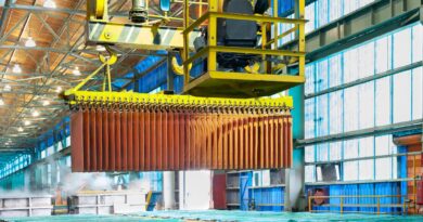 Producción de cobre en Chile y manufactura caen en enero