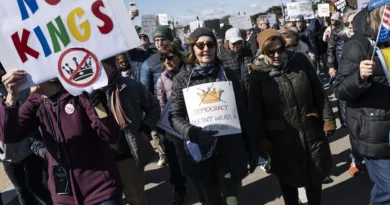 Protestas masivas de 'No Kings' contra Trump y guerra en Irán