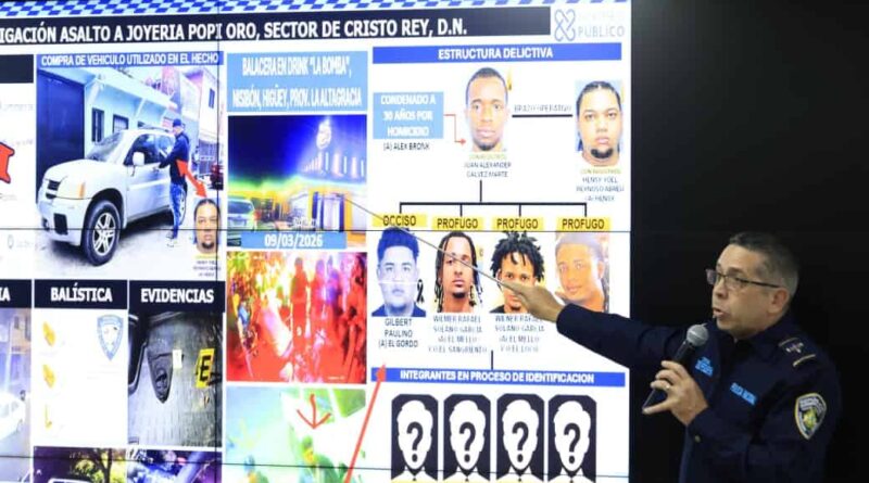 Recluso desde La Victoria planeó asalto a joyería en Cristo Rey