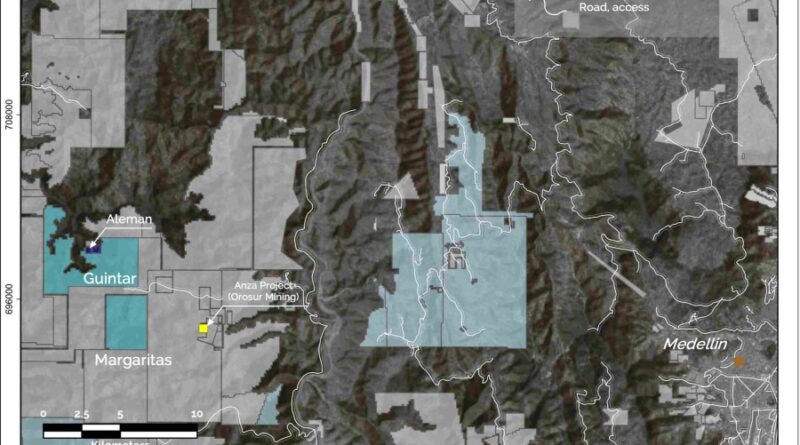 Royal Road Minerals reporta 176 metros de oro en Guintar