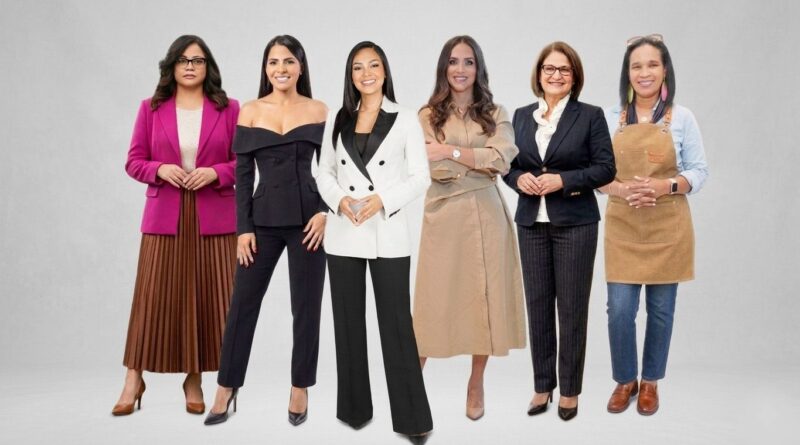 Seis dominicanas brillan en negocios, moda y liderazgo