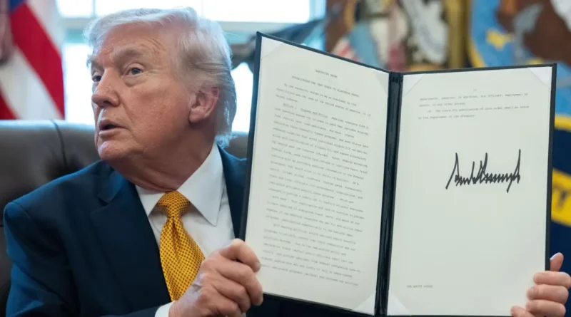 Trump rompe tradición de 165 años: su firma en billetes de EE.UU.