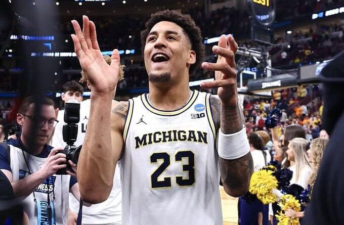 Yaxel Lendeborg lidera a Michigan hacia el Final Four con paliza