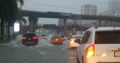 COE coloca 6 provincias en alerta verde por lluvias intensas