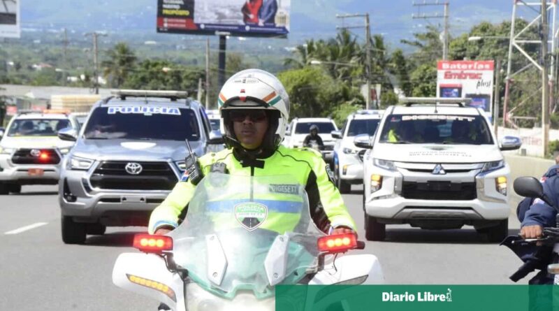 Carreteo en Santiago inicia en la Duarte para viaje seguro