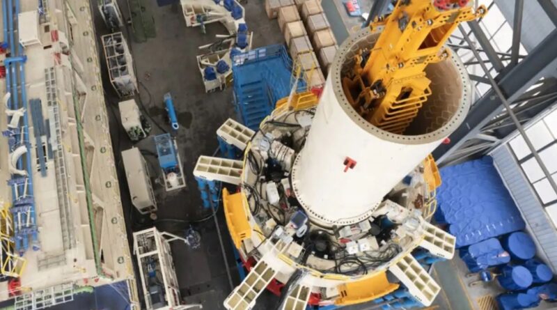 China lanza tuneladora vertical para excavar más de 1,000 m