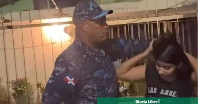 Coronel Fausto Madé arrestado tras video de agresión en Los Mina