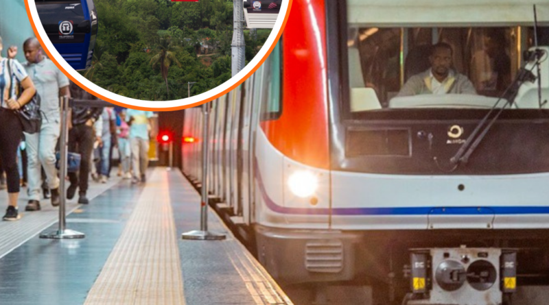 Cuatro fallas anuales detienen Metro y Teleférico en RD