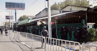 Desalojo en Teleofertas por ocupación ilegal de terrenos