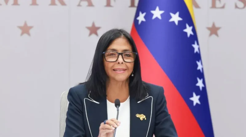 EE.UU. elimina sanciones a Delcy Rodríguez y la quita de OFAC