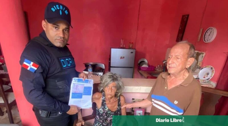 Encuentran a adulta mayor desaparecida en Santo Domingo Este