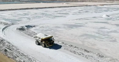 Exportaciones de litio en Chile aumentan 185% en 2026