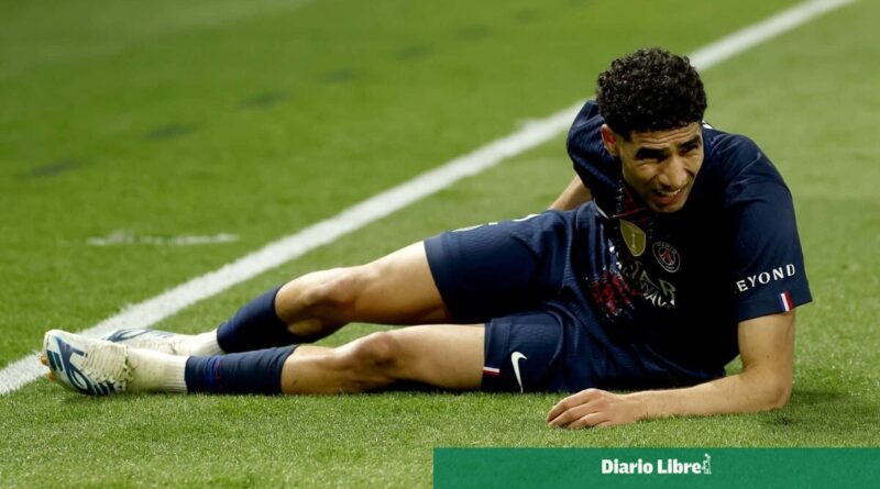 Hakimi del PSG se perderá semifinal de Champions por lesión