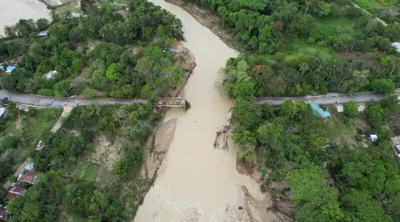 Ministro de la Presidencia evalúa daños por lluvias en Puerto Plata
