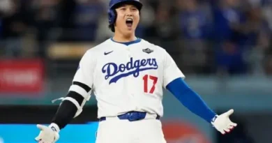 Ohtani establece récord de 51 juegos embasándose con Dodgers