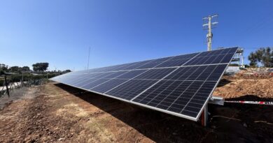 Parque Solar Comunitario de San Antonio avanza al 80% y finalizará en mayo