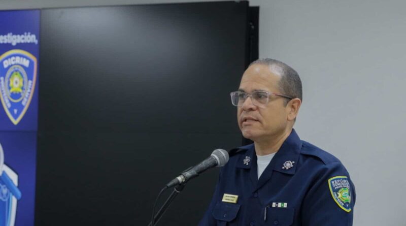 Policía Dominicana lanza "Sentinel" para modernizar investigaciones