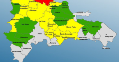 Puerto Plata en alerta roja por intensas lluvias inminentes