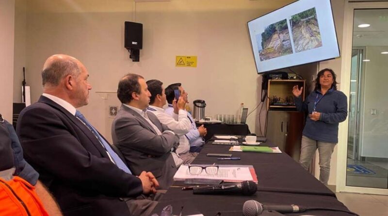 Sernageomin coordina mesa técnica por remociones en Queule