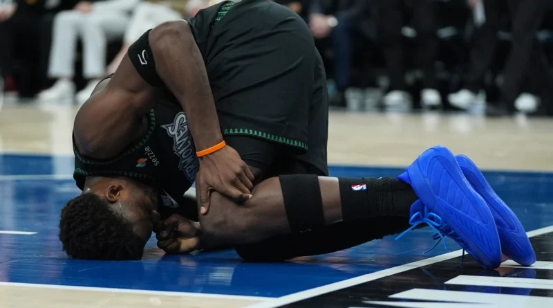 Timberwolves sufren bajas de Edwards y DiVincenzo por lesiones
