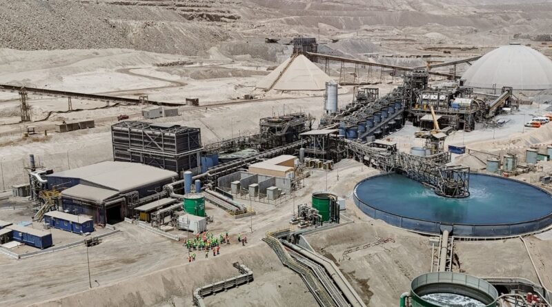 Capstone Copper alcanza EBITDA récord de US$329,1 millones