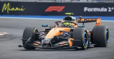 Norris encabeza el doblete de McLaren en la prueba sprint Miami