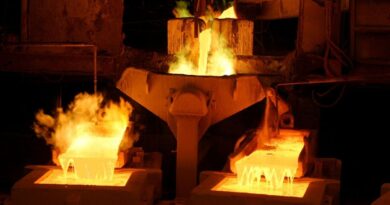 Producción industrial en Chile baja 3,4% por cobre y alimentos