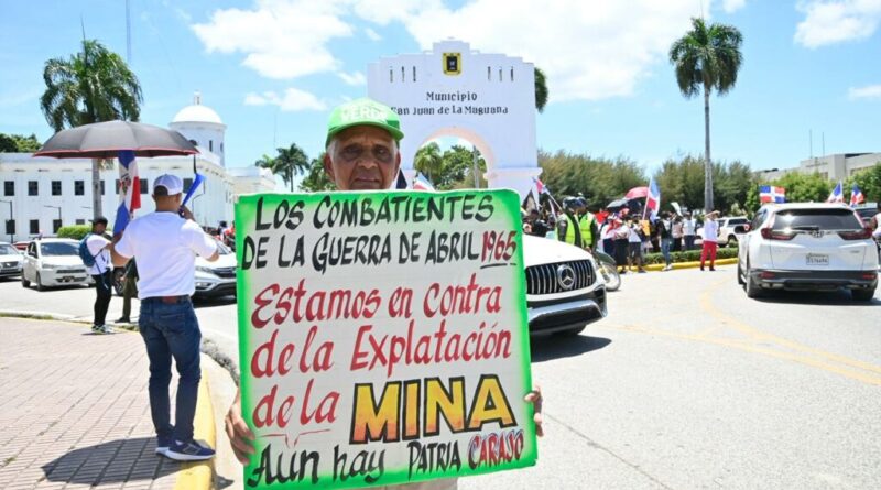 San Juan se moviliza contra explotación minera del proyecto Romero