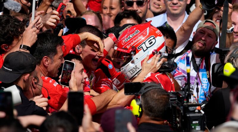 Leclerc conquista el Gran Premio de Gran Bretaña con gran actuación