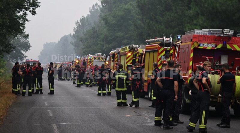 Más de 250 mil evacuados en Francia y España por incendios